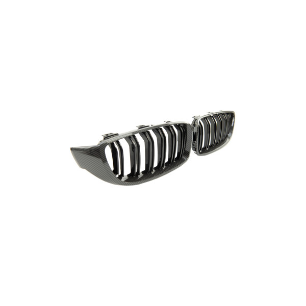 Grill BMW 4 F32 F82 F33 F83 F36 Dual Line Carbon Look