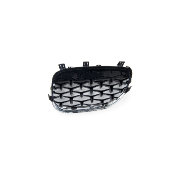 Grill BMW 5 E60 E61 Gloss Black & Chrome