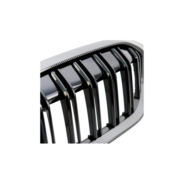 Grill BMW 5 G30 F90 G31 Facelift Dual Line Carbon Look