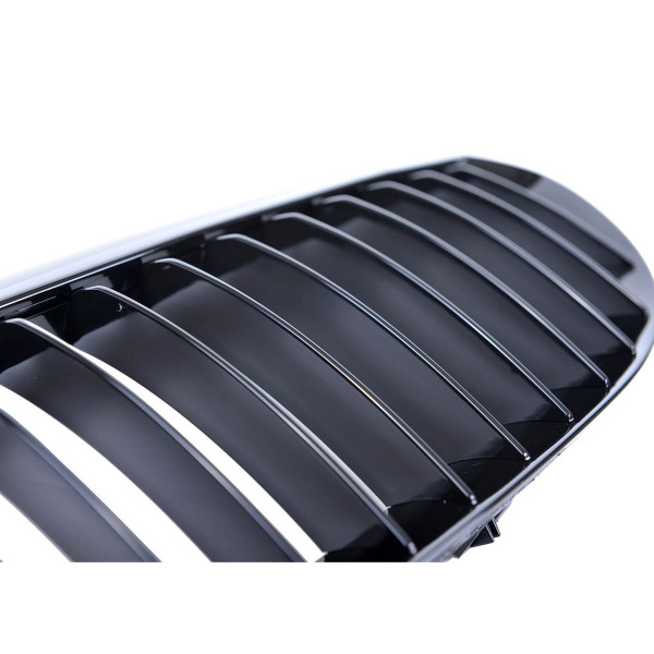 Sport grille single slats gloss black BMW 6 (E63) Coupe (E64) Cabrio 2003-2010