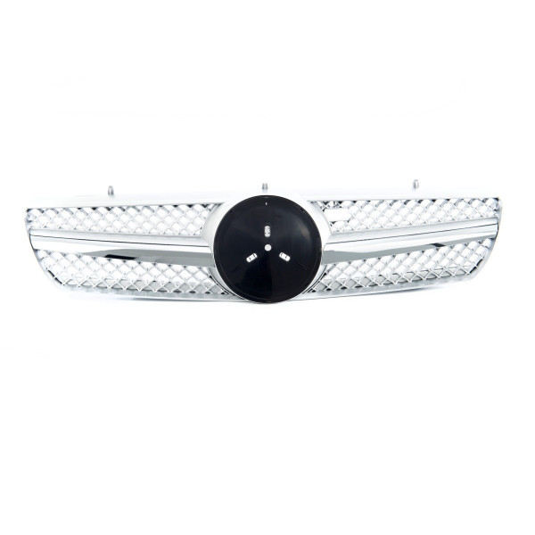 Sport grille chrome & silver MERCEDES CL-Class (C215) Coupe 1999-2006