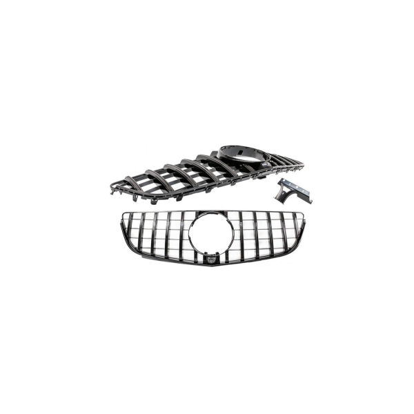 Grill Mercedes-Benz E C207 A207 Facelift GT Gloss Black