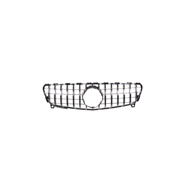 Grill Mercedes-Benz A W176 Facelift GT Chrome & Black