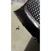 Grill Volkswagen Golf V Red Strip Badgeless