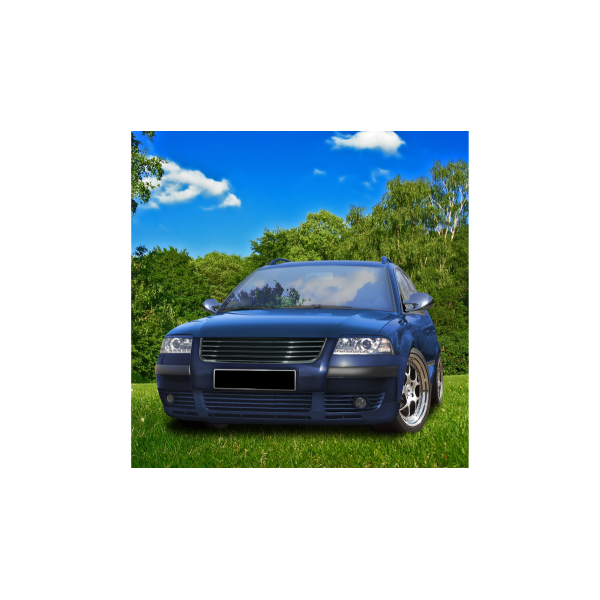 Grill Volkswagen PASSAT B5 Facelift Variant Chrome Badgeless