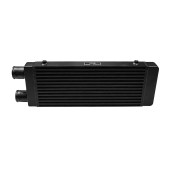 TurboWorks Intercooler 550x230x65 same side Black