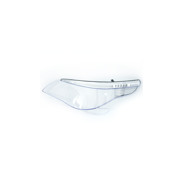 Headlight Lens BMW 5 E60 E61 Left without xenon