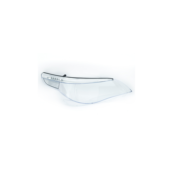 Headlight Lens BMW 5 E60 E61 Right without xenon