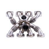 Exhaust manifold BMW F90 F91 F92 F93 M5 M8 M6 X5M X6M 4.4 V8 BiTurbo S63