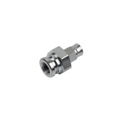 S.S HOSE END M10*1.25-3/8-32UNEF Hex concave
