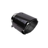 Exhaust Tip 101mm enter 70mm Carbon Gloss