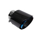 Exhaust Tip 114mm enter 70mm Carbon Gloss