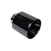 Exhaust Tip 127mm enter 70mm Gloss Black