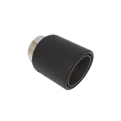 Exhaust Tip 89mm enter 63,5mm Carbon Matte