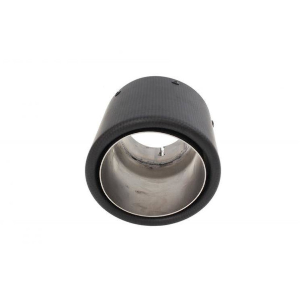 Exhaust Tip 89mm enter 63,5mm Carbon Matte