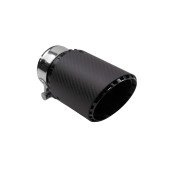 Exhaust Tip 89mm enter 67mm Carbon Matte