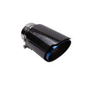 Exhaust Tip 89mm enter 70mm Carbon Gloss