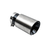 Exhaust 89mm Inlet 70mm Brushed