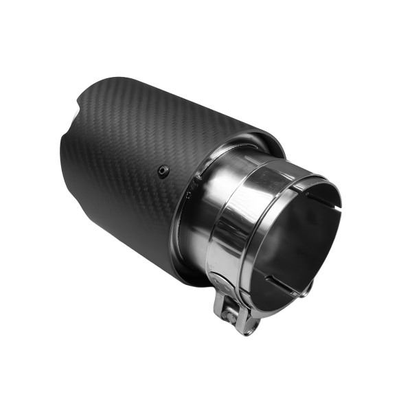 Exhaust Tip Type:03 101mm inlet 76mm Carbon Matt