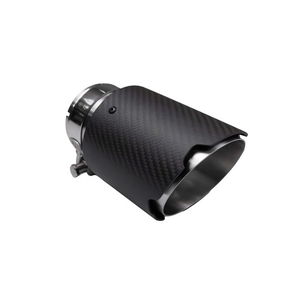 Exhaust Tip Type:03 89mm inlet 76mm Carbon Matt