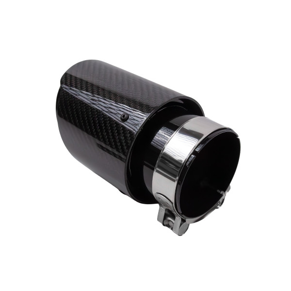 Exhaust Tip Type:04 101mm inlet 70mm Carbon Gloss