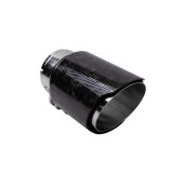 Exhaust Tip Type:14 101mm inlet 76mm Carbon Gloss
