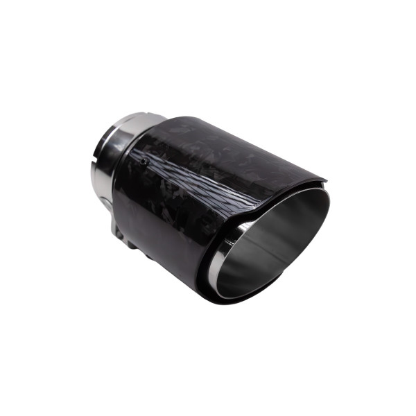 Exhaust Tip Type:14 89mm inlet 70mm Carbon Gloss