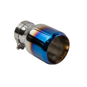 Exhaust Tip Type:25 101mm inlet 76mm Polished Burn