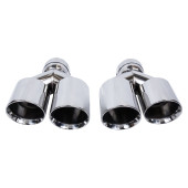 Exhaust Tip Type:26 89mmx2 inlet 70mm  Set