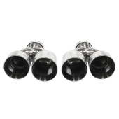 Exhaust Tip Type:34 101mmx2 inlet 67mm Set