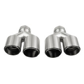 Exhaust Tip Type:42 89mmx2 inlet 70mm Set