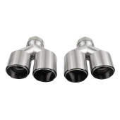 Exhaust Tip Type:42 89mmx2 inlet 76mm Set