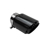 Exhaust Tip Type:55 101mm inlet 70mm Carbon Gloss