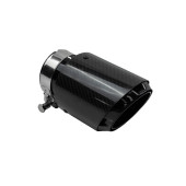 Exhaust Tip Type:55 101mm inlet 76mm Carbon Gloss