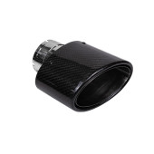 Exhaust Tip Type:63 150mm inlet 76mm Carbon Gloss