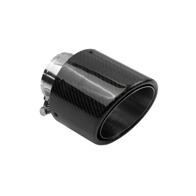 Exhaust Tip Type:72 127mm inlet 70mm Carbon Gloss