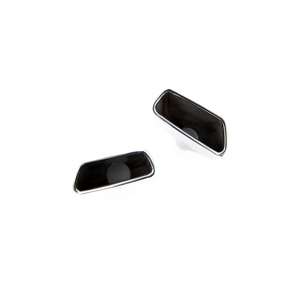 Exhaust Tail Pipes Chrome suitable for BMW 5 (G30) Sedan (G31) Touring 2017-2023