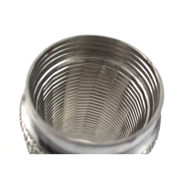 Exhaust flex pipe 76x100mm Reinforced 304SS