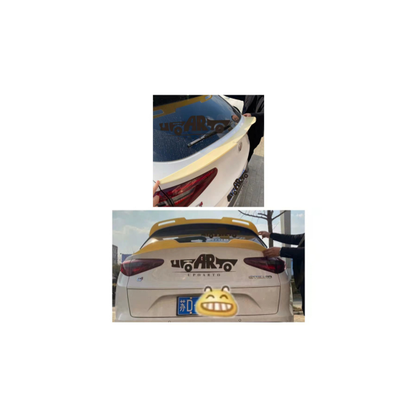 Spoiler Alfa Romeo Stelvio Lip Gloss Black