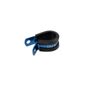 Single Mounting Bracket 14.3mm aluminum Blue