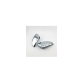 Mirror Cover Set Volkswagen Beetle Passat CC B6 B7 Scirocco III Matt Silver