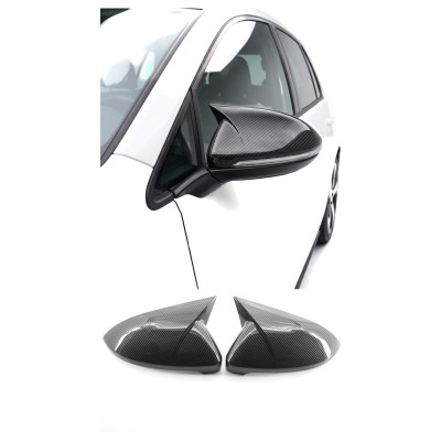 Side mirror cover set carbon look VW GOLF VII 2013-2020