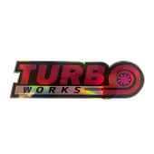 Sticker TurboWorks Holo 22cm