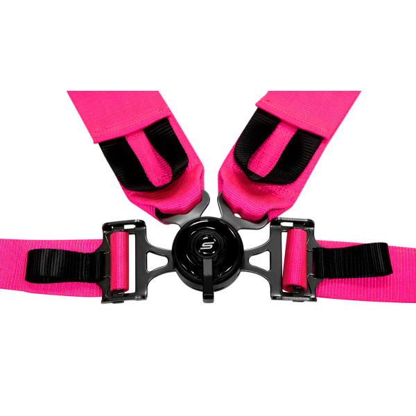 Racing seat belts Slide V2 Quick PINK 4P 3"