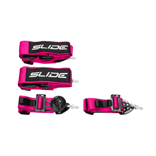 Racing seat belts Slide V2 Quick PINK 4P 3"