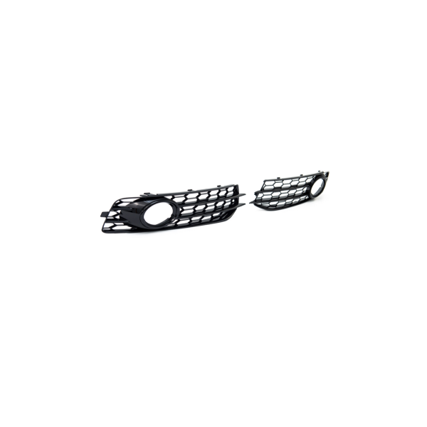 Fog Light Covers Audi A3 8P Gloss Black