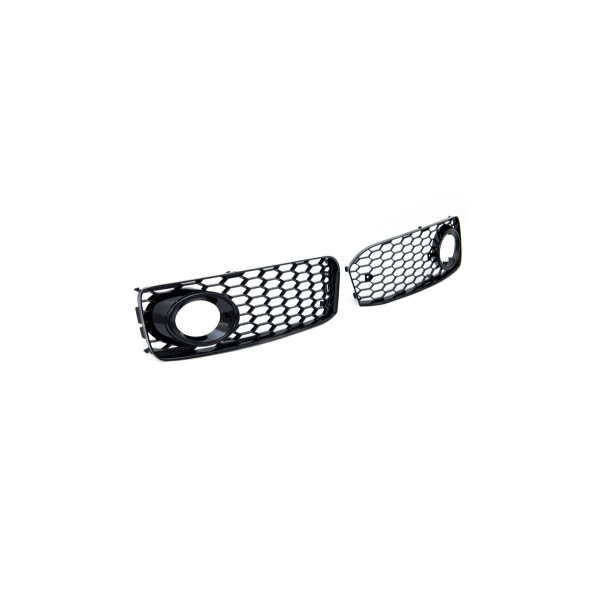 Fog Light Covers Audi A5 8T Gloss Black