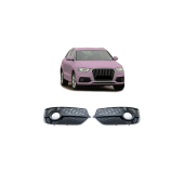 Fog Light Covers Audi Q3 8U Gloss Black