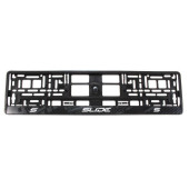 Car registration frame Slide