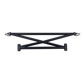 Xbrace strut bar BMW 3 E46 Coupe Sedan Touring Black